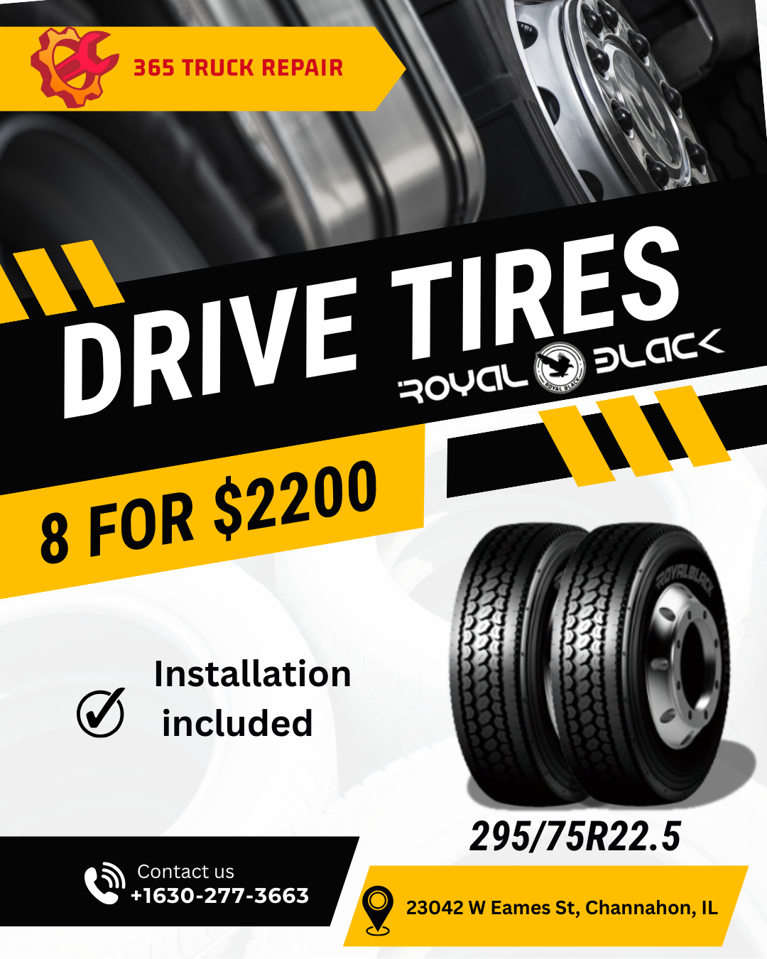 Trucklar uchun shinalar