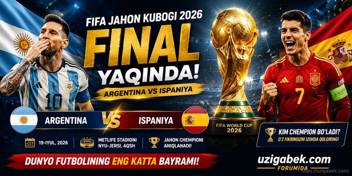 FIFA Jahon Kubogi 2026: Yarim final yakunlandi – Final oldidan eng muhim voqealar va tahlil